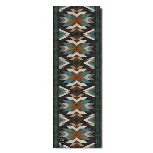 Yune Yoga - Yoga Mat | 6mm Thick | Green | Non-Slip | Eco Friendly | Teton Valley