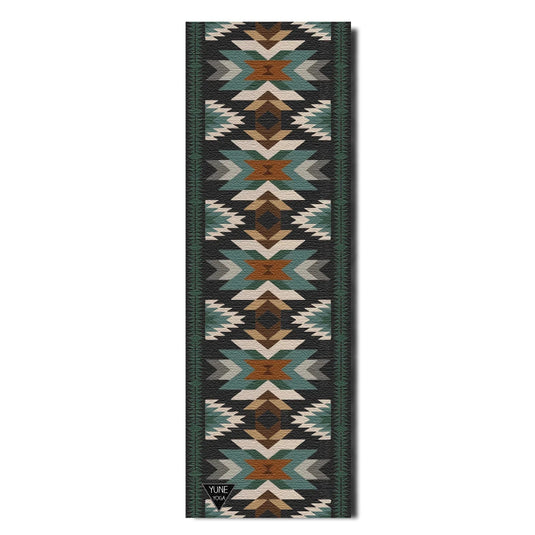Yune Yoga - Yoga Mat | 6mm Thick | Green | Non-Slip | Eco Friendly | Teton Valley