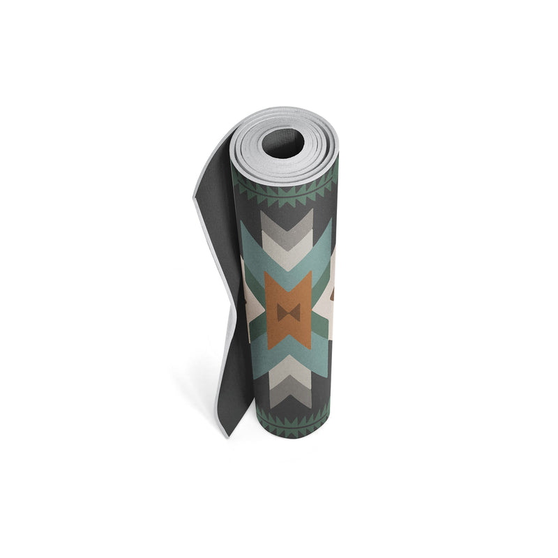Load image into Gallery viewer, Yune Yoga - Yoga Mat | 6mm Thick | Green | Non-Slip | Eco Friendly | Yune Yoga | Teton Valley
