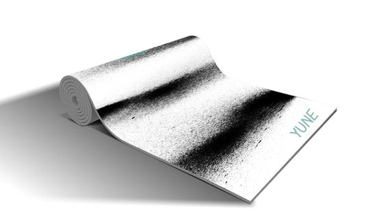 Yune Yoga - Yoga Mat | 6mm Thick | White | Non-Slip | Eco Friendly | Yune Yoga | Aquarius