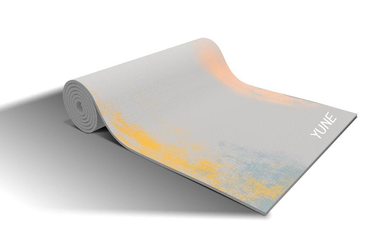 Load image into Gallery viewer, Yune Yoga - Yoga Mat | 6mm Thick | Grey | Non-Slip | Eco Friendly | Yune Yoga | AR18
