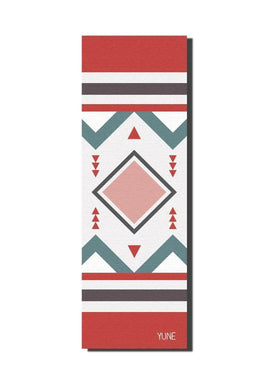 Yune Yoga - Yoga Mat | 6mm Thick | Red | Non-Slip | Eco Friendly | Yune Yoga | Aries