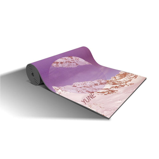 Yune Yoga - Yoga Mat | 6mm Thick | Purple | Non-Slip | Eco Friendly | Yune Yoga | Aspen