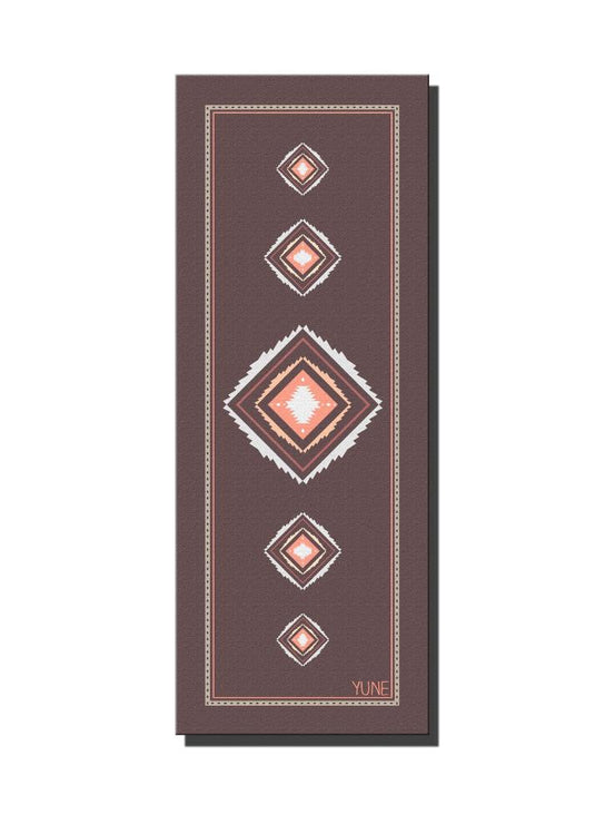 Yune Yoga - Yoga Mat | 6mm Thick | Maroon | Non-Slip | Eco Friendly | Yune Yoga | Betty