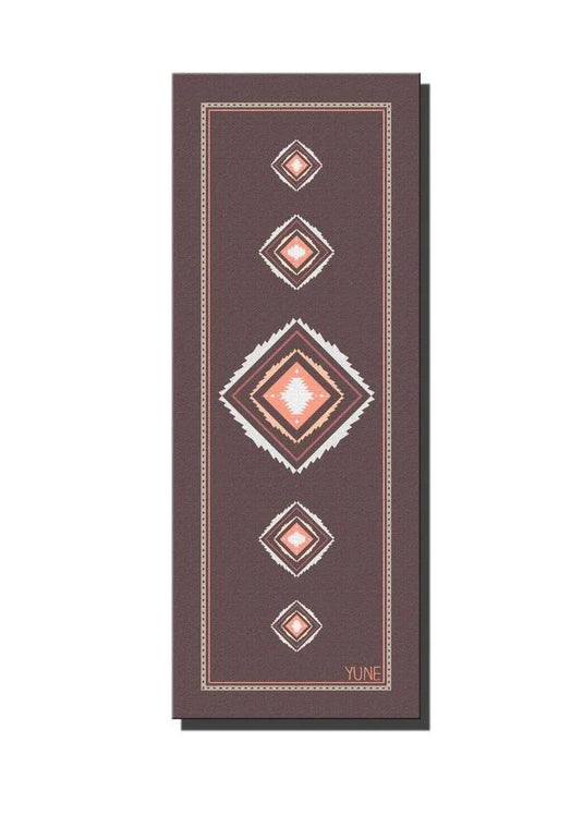 Yune Yoga - Yoga Mat | 6mm Thick | Maroon | Non-Slip | Eco Friendly | Yune Yoga | Betty