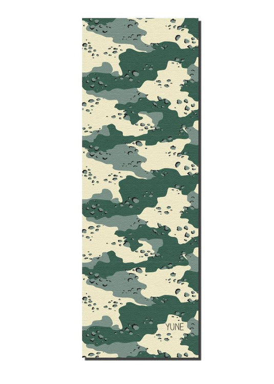 Yune Yoga - Yoga Mat | 6mm Thick | Camo | Non-Slip | Eco Friendly | Yune Yoga | Camo 2