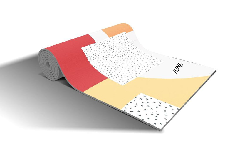 Load image into Gallery viewer, Yune Yoga - Yoga Mat | 6mm Thick | Multicolor | Non-Slip | Eco Friendly | Yune Yoga | Cancer
