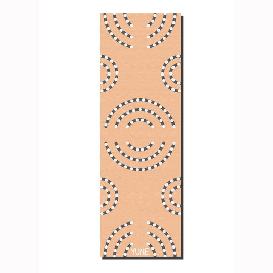 Yune Yoga - Yoga Mat | 6mm Thick | Tan | Non-Slip | Eco Friendly | Yune Yoga | CE58