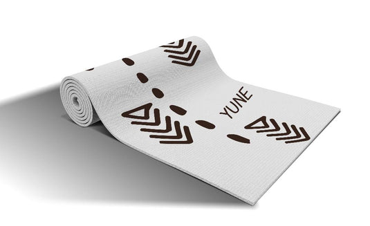 Yune Yoga - Yoga Mat | 6mm Thick | White | Non-Slip | Eco Friendly | Yune Yoga | Crag