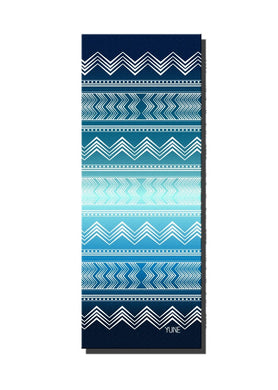 Yune Yoga - Yoga Mat | 6mm Thick | Blue | Non-Slip | Eco Friendly | Yune Yoga | Diamond