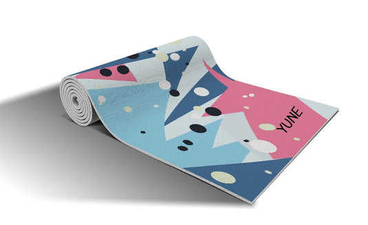 Yune Yoga - Yoga Mat | 6mm Thick | Multicolor | Non-Slip | Eco Friendly | Yune Yoga | Diorite