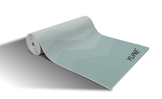 Yune Yoga - Yoga Mat | 6mm Thick | Blue | Non-Slip | Eco Friendly | Yune Yoga | Gabbro