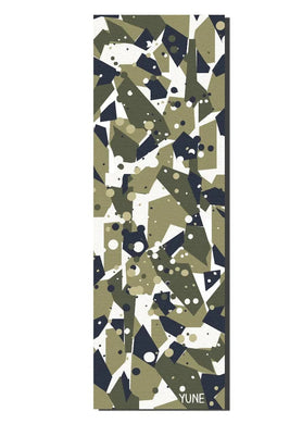 Yune Yoga - Yoga Mat | 6mm Thick | Green | Non-Slip | Eco Friendly | Yune Yoga | Granite