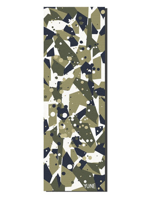 Yune Yoga - Yoga Mat | 6mm Thick | Green | Non-Slip | Eco Friendly | Yune Yoga | Granite