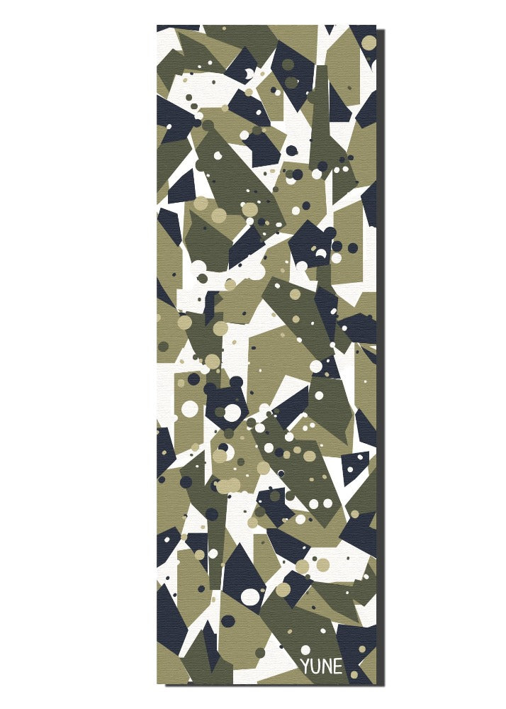 Load image into Gallery viewer, Yune Yoga - Yoga Mat | 6mm Thick | Green | Non-Slip | Eco Friendly | Yune Yoga | Granite
