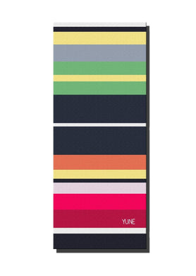 Yune Yoga - Yoga Mat | 6mm Thick | Striped | Non-Slip | Eco Friendly | Yune Yoga | Houston