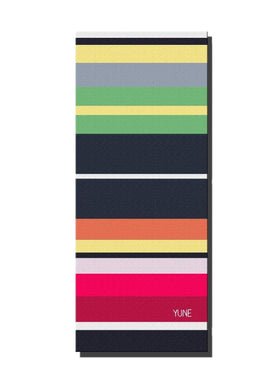 Yune Yoga - Yoga Mat | 6mm Thick | Striped | Non-Slip | Eco Friendly | Yune Yoga | Houston