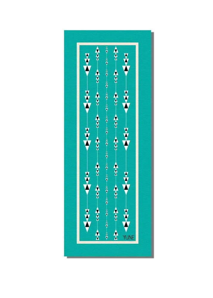 Load image into Gallery viewer, Yune Yoga - Yoga Mat | 6mm Thick | Blue | Non-Slip | Eco Friendly | Yune Yoga | Jane
