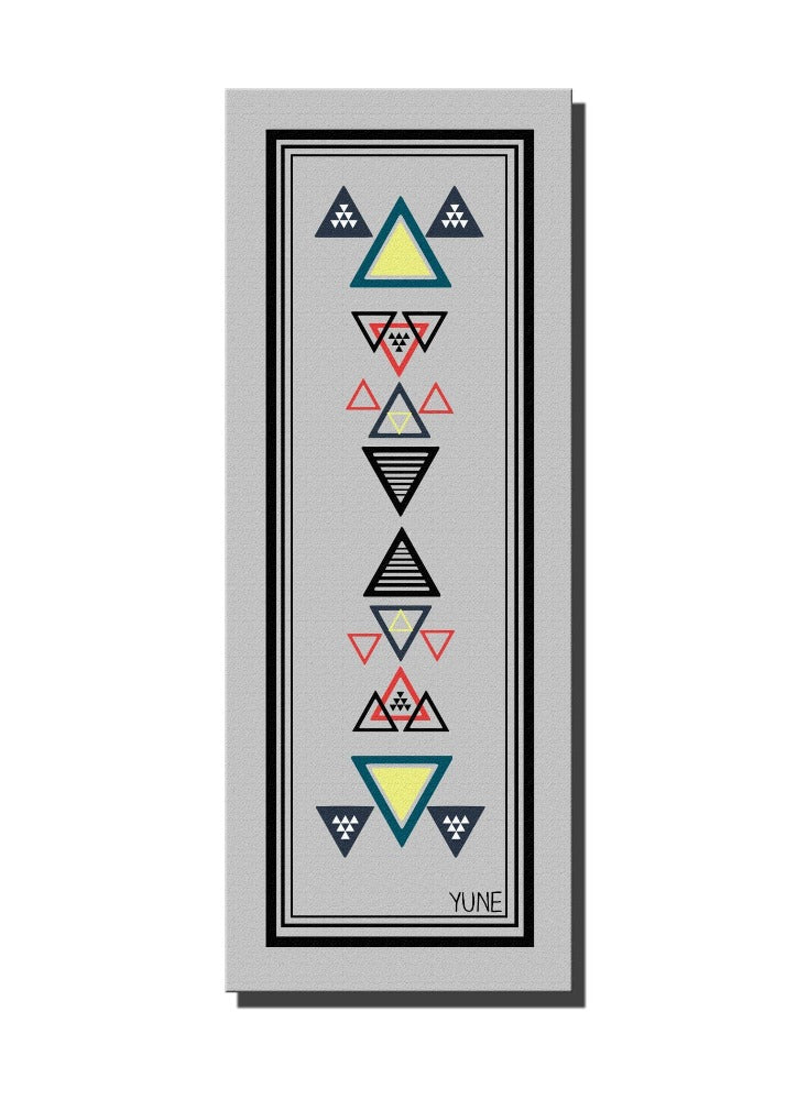 Load image into Gallery viewer, Yune Yoga - Yoga Mat | 6mm Thick | Gray | Non-Slip | Eco Friendly | Yune Yoga | Janet
