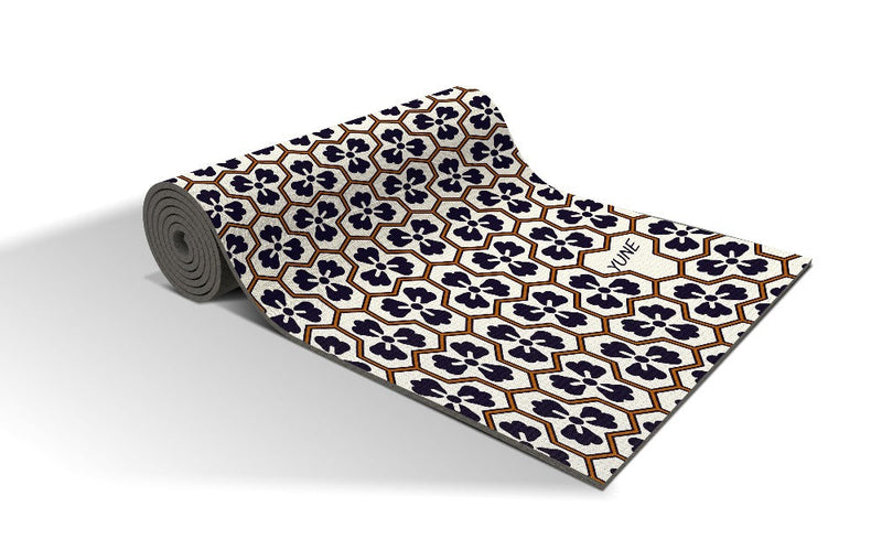 Load image into Gallery viewer, Yune Yoga - Yoga Mat | 6mm Thick | White | Non-Slip | Eco Friendly | Yune Yoga | Kafka
