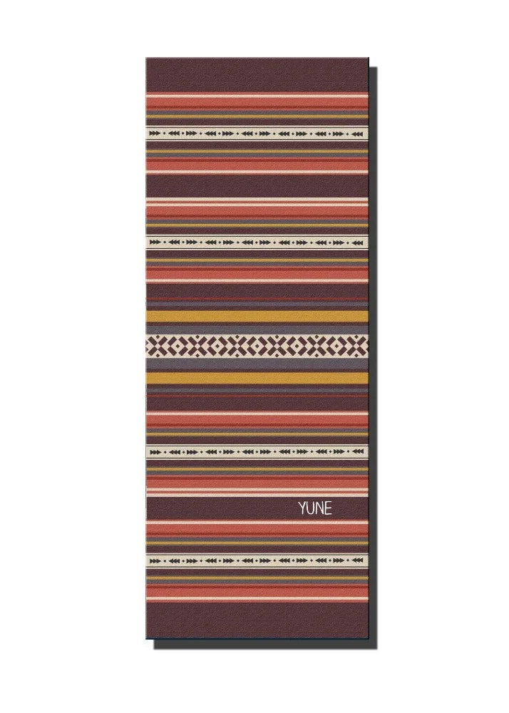 Load image into Gallery viewer, Yune Yoga - Yoga Mat | 6mm Thick | Striped | Non-Slip | Eco Friendly | Yune Yoga | Kim

