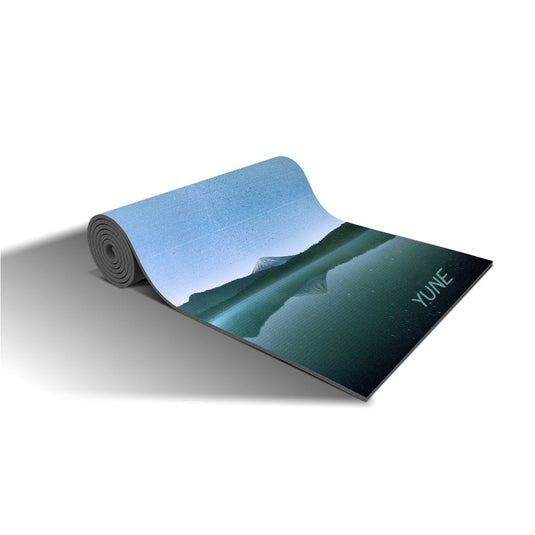 Yune Yoga - Yoga Mat | 6mm Thick | Mountain | Non-Slip | Eco Friendly | Yune Yoga | Maple