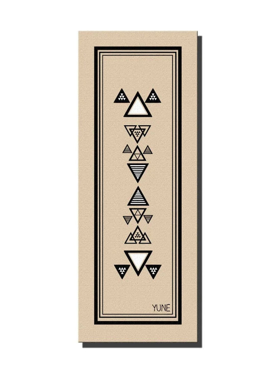 Yune Yoga - Yoga Mat | 6mm Thick | Striped | Non-Slip | Eco Friendly | Yune Yoga | Mariah