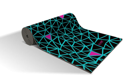 Yune Yoga - Yoga Mat | 6mm Thick | Black | Non-Slip | Eco Friendly | Yune Yoga | Nakata