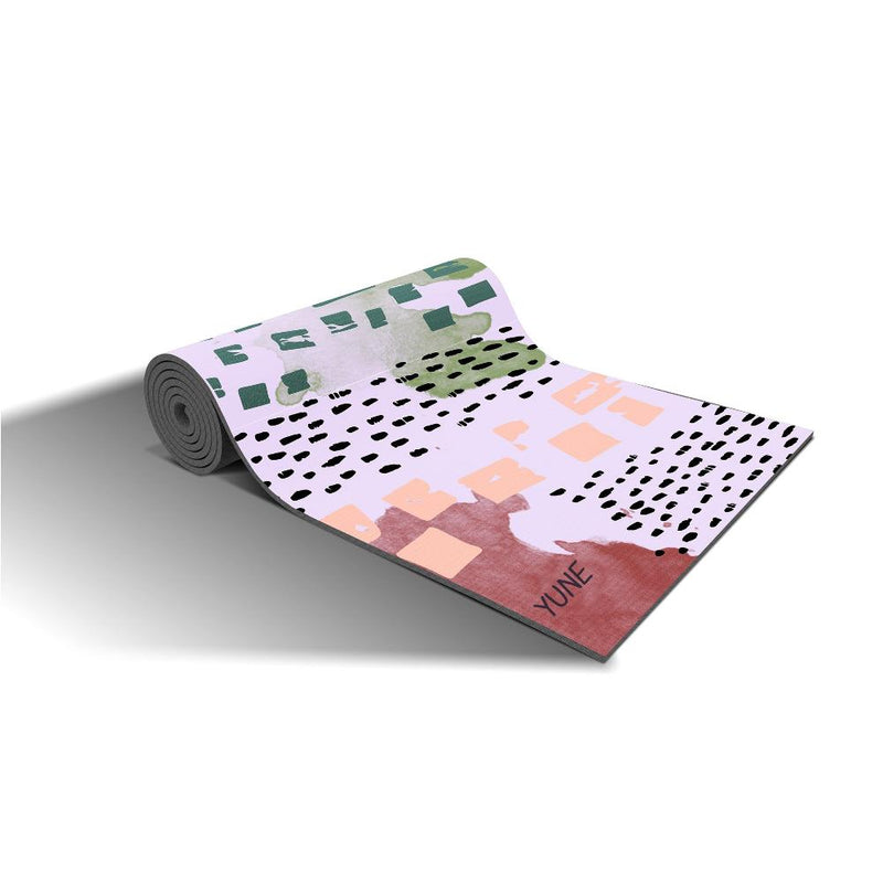 Load image into Gallery viewer, Yune Yoga - Yoga Mat | 6mm Thick | Purple | Non-Slip | Eco Friendly | Yune Yoga | Oak
