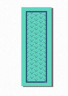 Yune Yoga - Yoga Mat | 6mm Thick | Turquoise | Non-Slip | Eco Friendly | Yune Yoga | PDX Carpet