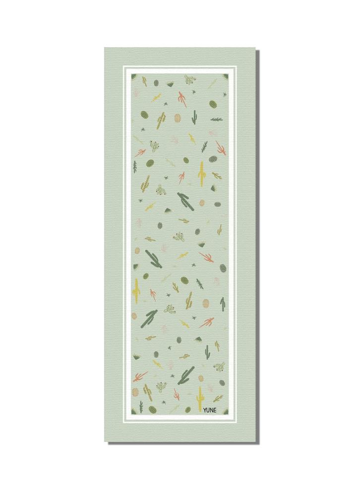 Load image into Gallery viewer, Yune Yoga - Yoga Mat | 6mm Thick | Green | Non-Slip | Eco Friendly | Yune Yoga | Regan
