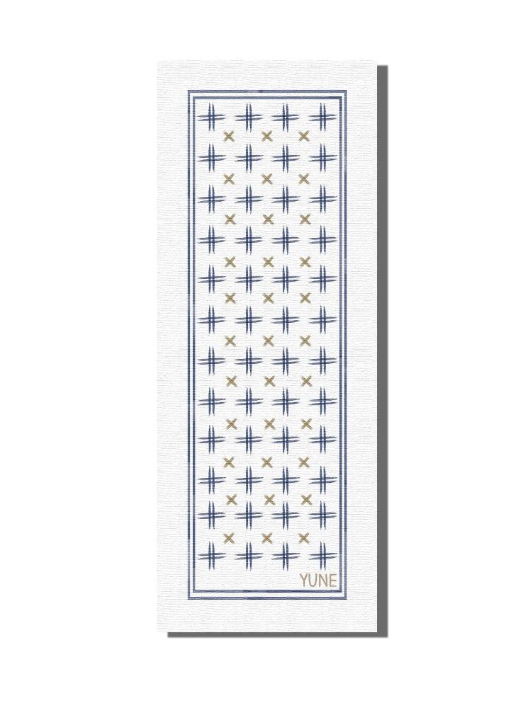 Load image into Gallery viewer, Yune Yoga - Yoga Mat | 6mm Thick | White | Non-Slip | Eco Friendly | Yune Yoga | Saeki
