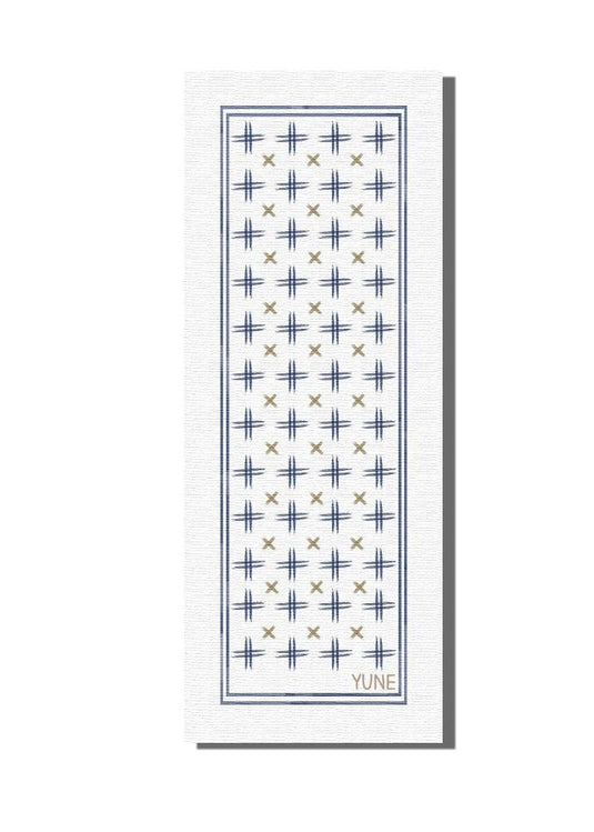 Yune Yoga - Yoga Mat | 6mm Thick | White | Non-Slip | Eco Friendly | Yune Yoga | Saeki