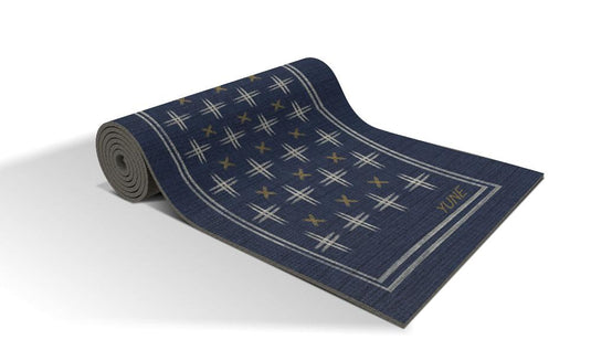 Yune Yoga - Yoga Mat | 6mm Thick | Blue | Non-Slip | Eco Friendly | Yune Yoga | Sakura