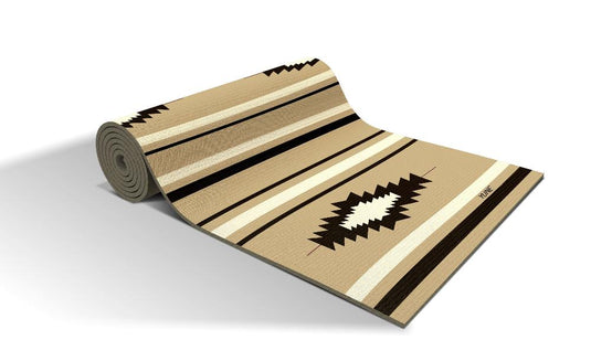 Yune Yoga - Yoga Mat | 6mm Thick | Tan | Non-Slip | Eco Friendly | Yune Yoga | Sam