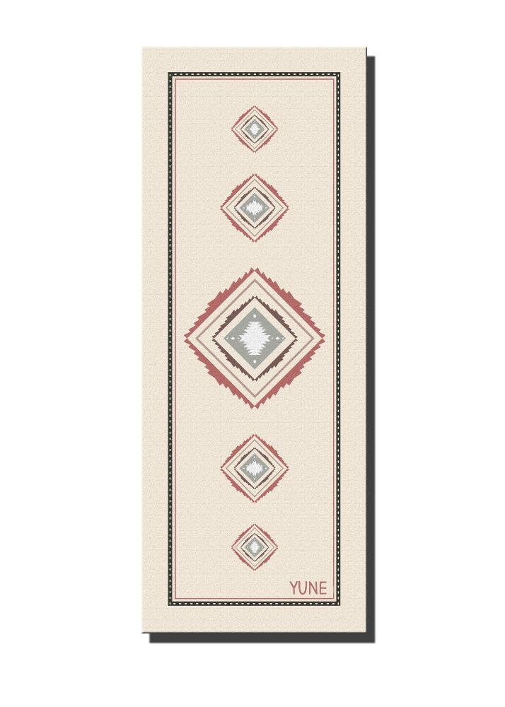 Load image into Gallery viewer, Yune Yoga - Yoga Mat | 6mm Thick | Beige| Non-Slip | Eco Friendly | Yune Yoga | Simone
