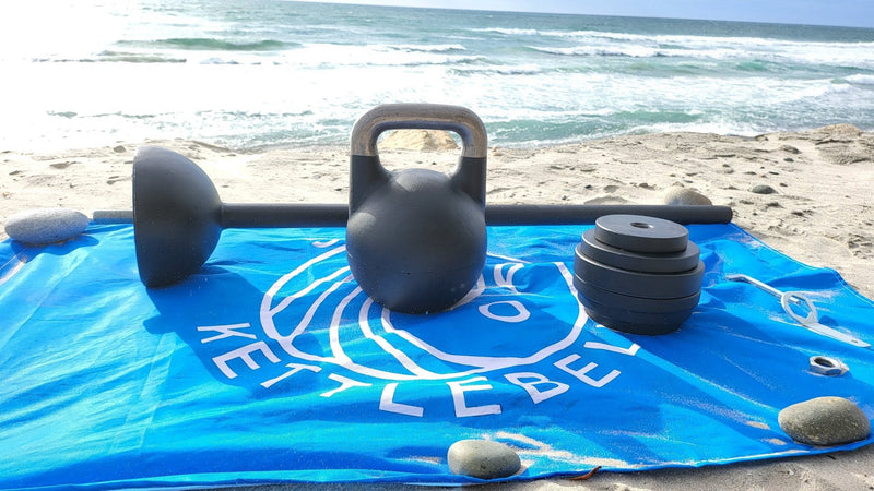 Load image into Gallery viewer, SoCal Kettlebellz - 12–32 kg (26–71 lb) Adjustable Kettlebell/Mace System – Powder-Coated Cast-Iron – Black
