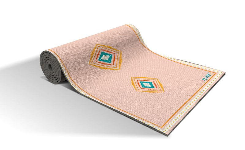 Load image into Gallery viewer, Yune Yoga - Yoga Mat | 6mm Thick | Pink | Non-Slip | Eco Friendly | Yune Yoga | Stella
