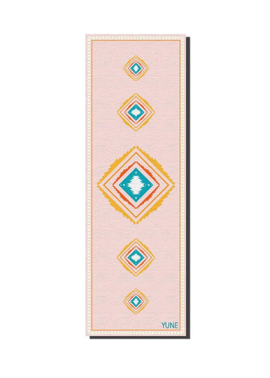 Yune Yoga - Yoga Mat | 6mm Thick | Pink | Non-Slip | Eco Friendly | Yune Yoga | Stella