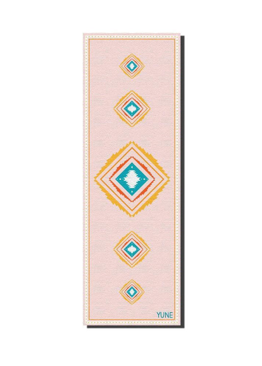 Yune Yoga - Yoga Mat | 6mm Thick | Pink | Non-Slip | Eco Friendly | Yune Yoga | Stella