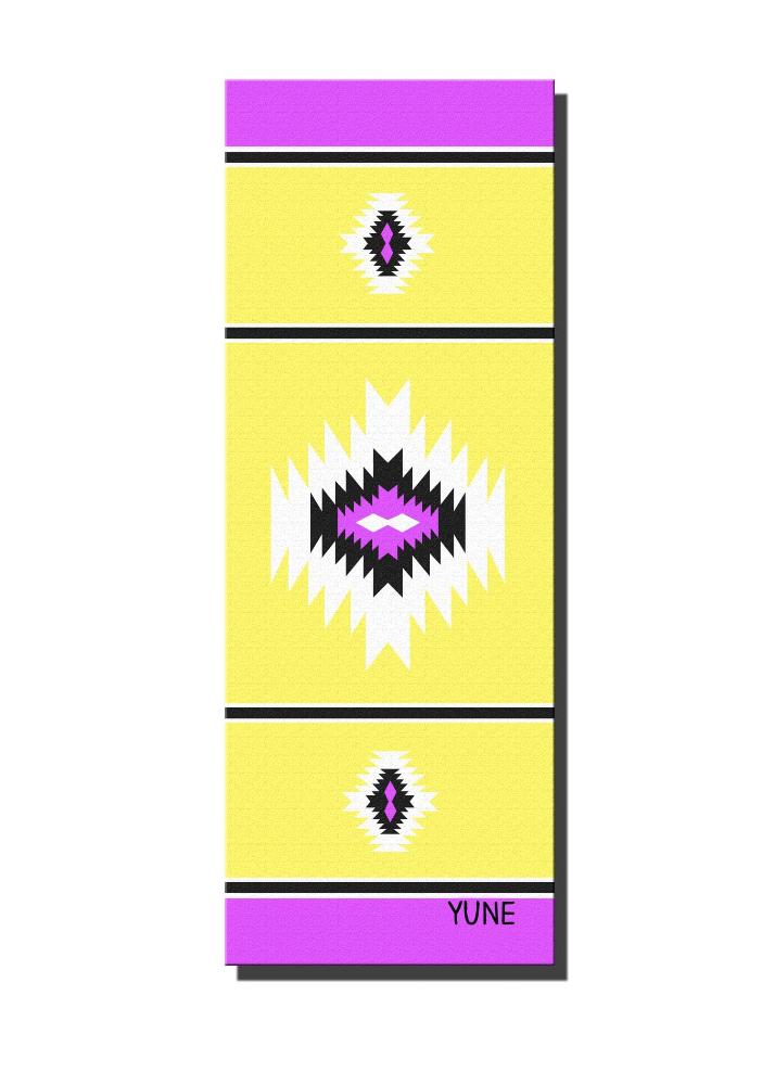 Load image into Gallery viewer, Yune Yoga - Yoga Mat | 6mm Thick | Yellow| Non-Slip | Eco Friendly | Yune Yoga | Stevie
