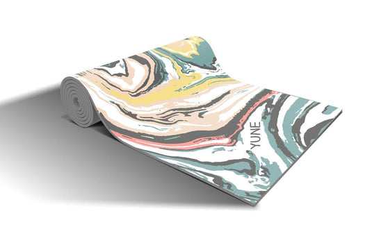 Yune Yoga - Yoga Mat | 6mm Thick | Marble | Non-Slip | Eco Friendly | Yune Yoga | Taurus