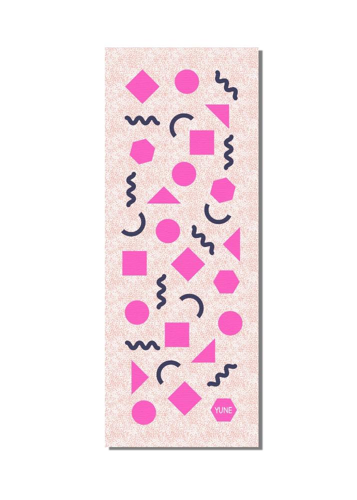 Load image into Gallery viewer, Yune Yoga - Yoga Mat | 6mm Thick | Pink | Non-Slip | Eco Friendly | Yune Yoga | Titania
