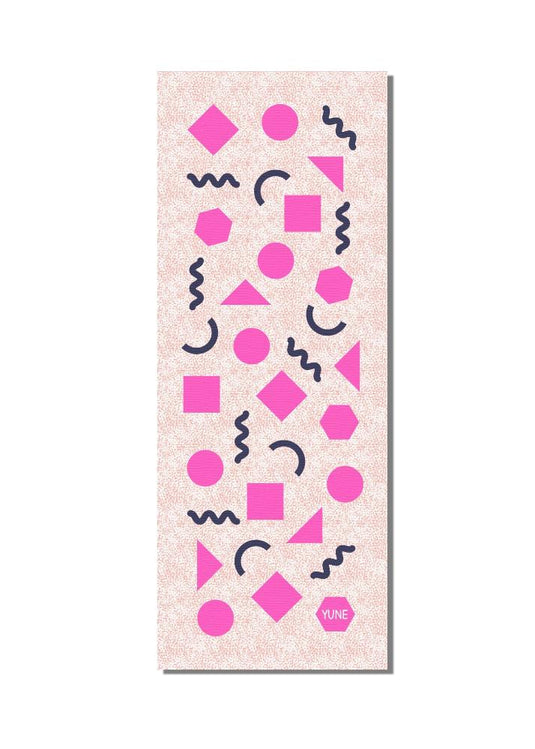 Yune Yoga - Yoga Mat | 6mm Thick | Pink | Non-Slip | Eco Friendly | Yune Yoga | Titania