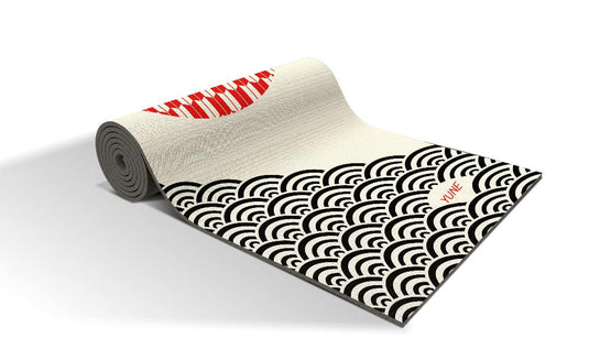 Yune Yoga - Yoga Mat | 6mm Thick | White Black | Non-Slip | Eco Friendly | Yune Yoga | Toru