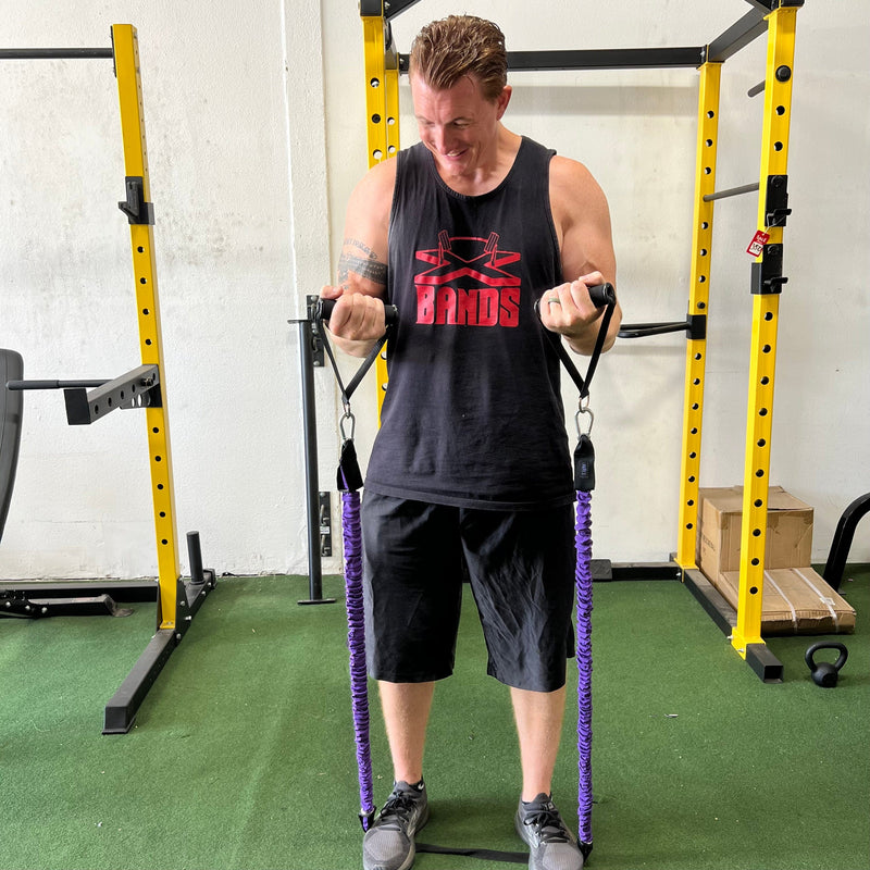 Load image into Gallery viewer, The X Bands - Full Body and Squat Workout Kit For Home or Travel
