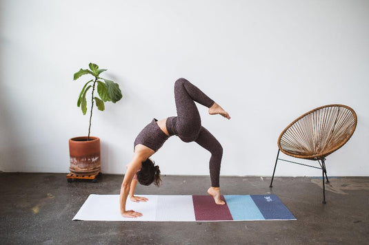 Yune Yoga - Yoga Mat | 6mm Lightweight | Striped| Non-Slip | Eco Friendly | Yune Yoga | Tofino.