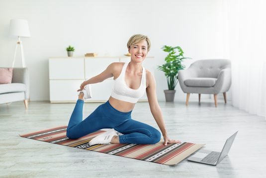 Yune Yoga - Yoga Mat | 6mm Thick | Striped | Non-Slip | Eco Friendly | Yune Yoga | Dion