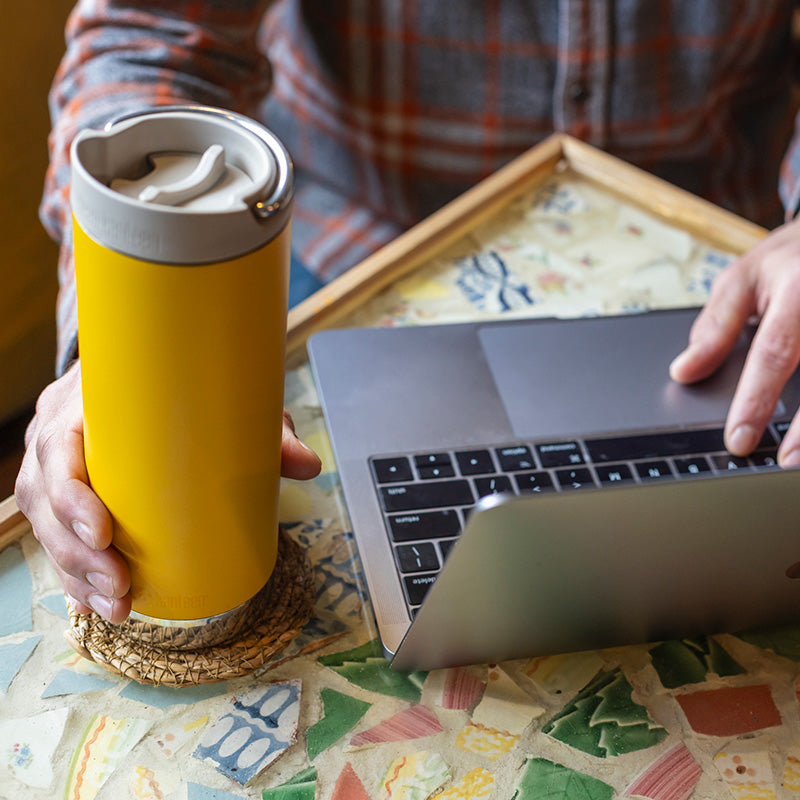 Load image into Gallery viewer, Klean Kanteen - 12oz TKWide with Café Cap
