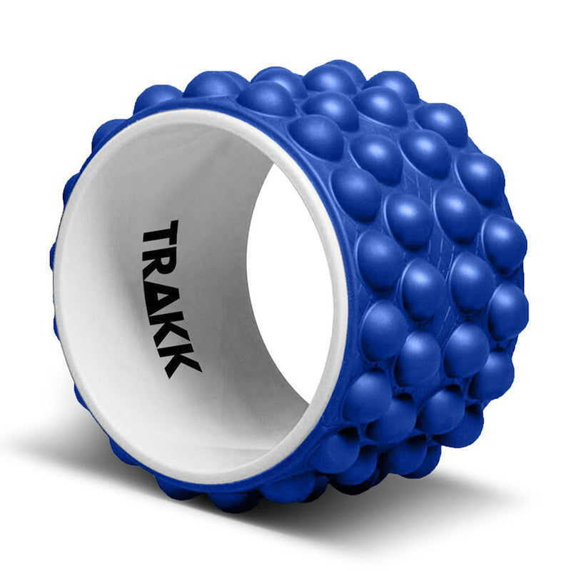 Load image into Gallery viewer, TRAKK ACCU-WHEEL Foam Roller Recovery Wheel for Full Body Pain Relief, Blue
